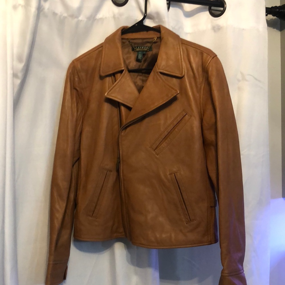 Leather jacket